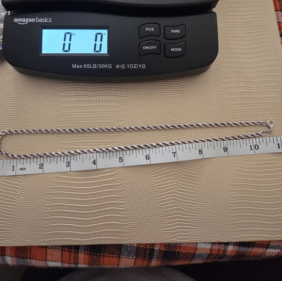 Sterling Silver Twisted Rope Design Necklace Southwestern Classic - Picture 10 of 11